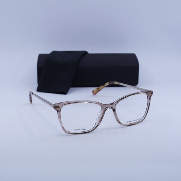 Banana Republic BR228 022C 00 Square Eyeglasses 52mm – Crystal Nude/Havana - Picture 1 of 10